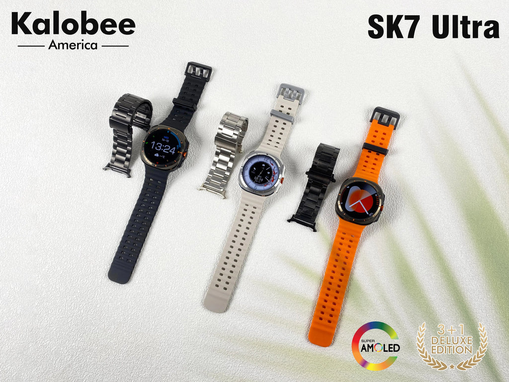 Kalobee SK7Uitra Smartwatch with Touch Screen, Call Health Check, Sports Mode, Multiple Languages and Other Functions