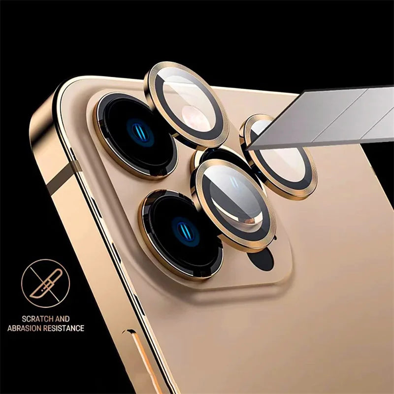 Protector de lente de cámara para iPhone 17 16 13 12 11 Pro Max Mini lente de cristal para iPhone Air 15 14 Pro Max 16 Plus accesorios de teléfono