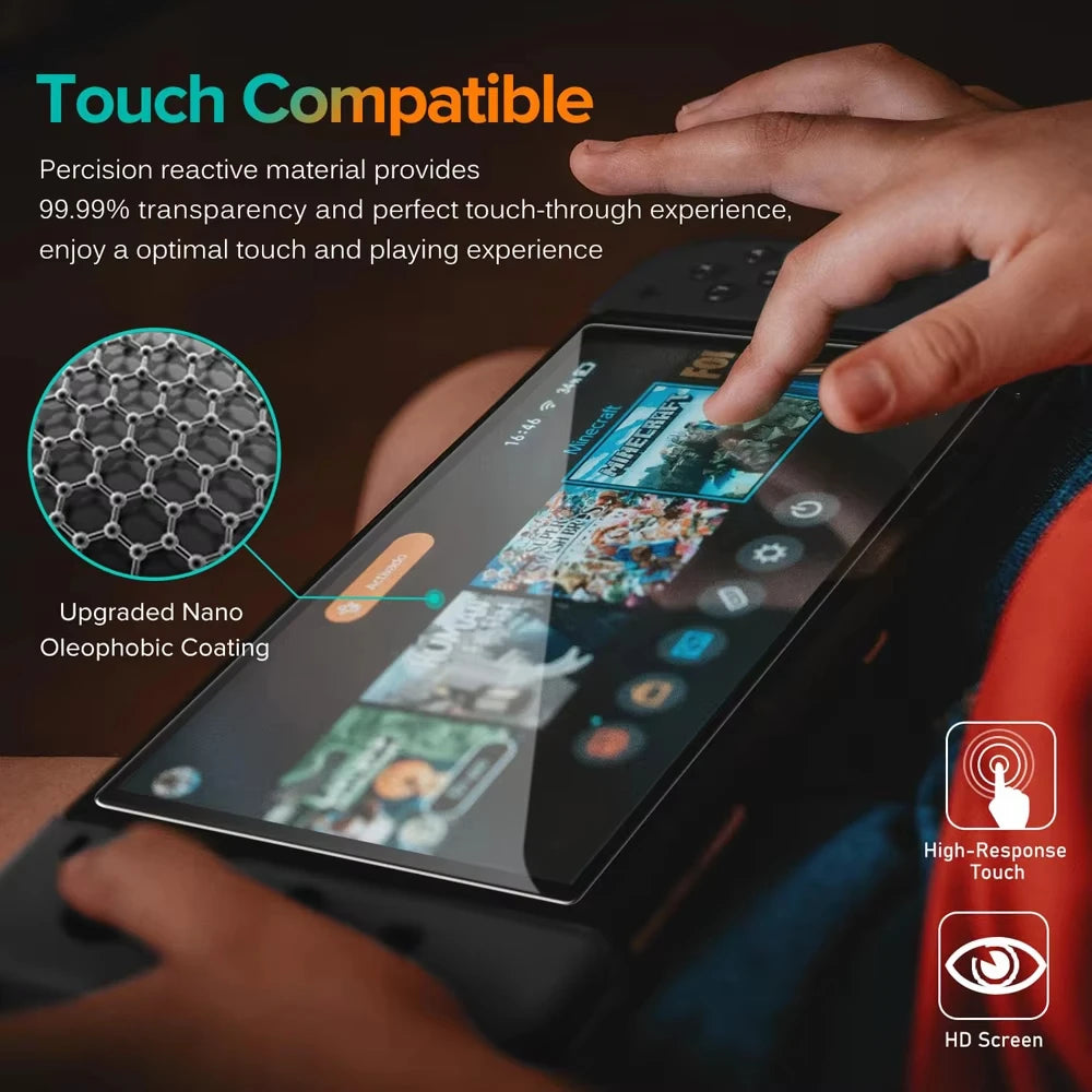 Película protectora de vidrio templado HD para consola portátil Asus ROG Ally y Rog Xbox Ally/X, Protector de pantalla antiarañazos, 1/2/3 Uds.