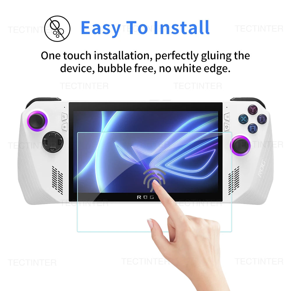 Película protectora de vidrio templado HD para consola portátil Asus ROG Ally y Rog Xbox Ally/X, Protector de pantalla antiarañazos, 1/2/3 Uds.