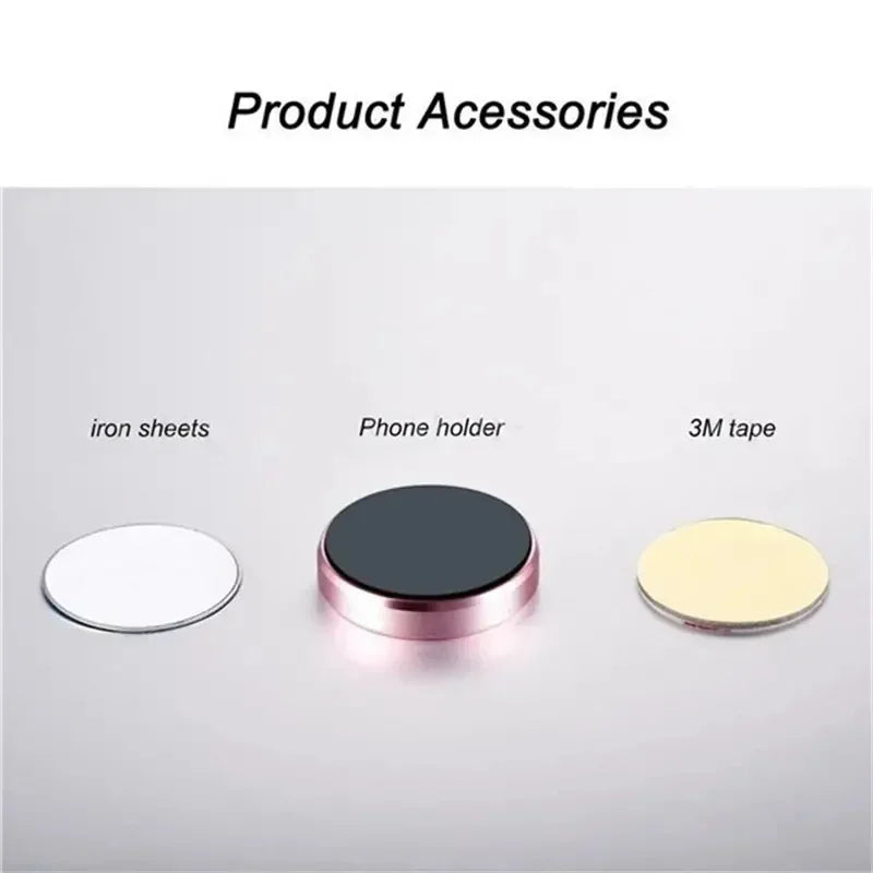 Soporte magnético universal para teléfono móvil, soporte adhesivo para salpicadero y parabrisas, para iPhone, Samsung, Xiaomi, Huawei, GPS