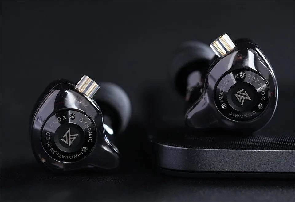 KZ-auriculares EDX PRO X Dynamic Drive, cascos de graves HIFI para DJ, deportivos, con cancelación de música