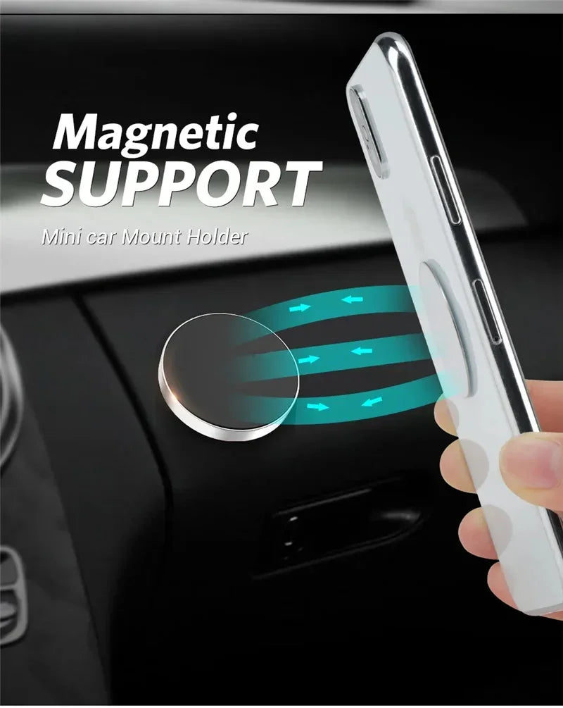 Soporte magnético universal para teléfono móvil, soporte adhesivo para salpicadero y parabrisas, para iPhone, Samsung, Xiaomi, Huawei, GPS