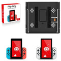 Soporte Vertical con tapa de agarre para consola de juegos NS OLED/Switch, soporte para controlador de Joystick, accesorios para Nintendo Switch