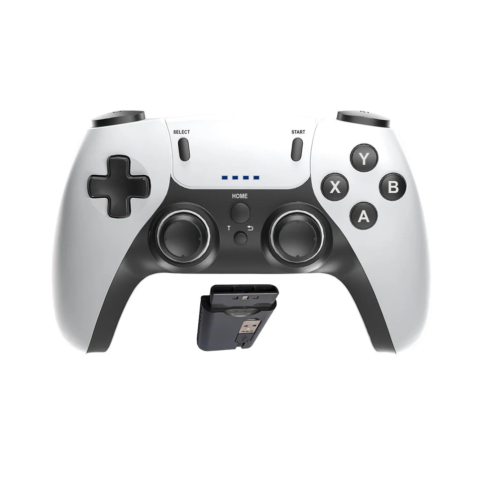 Control Inalámbrico para Juegos - Consola de Juegos Portátil con Gamepad de Entretenimiento para PS1 PS2 PS3 PC Android