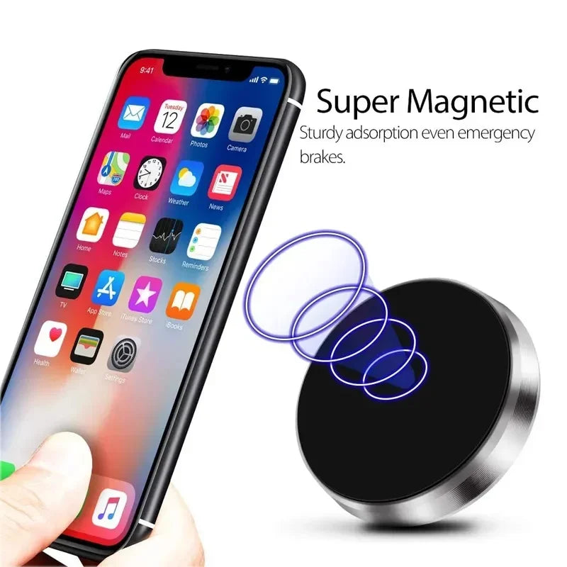 Soporte magnético universal para teléfono móvil, soporte adhesivo para salpicadero y parabrisas, para iPhone, Samsung, Xiaomi, Huawei, GPS