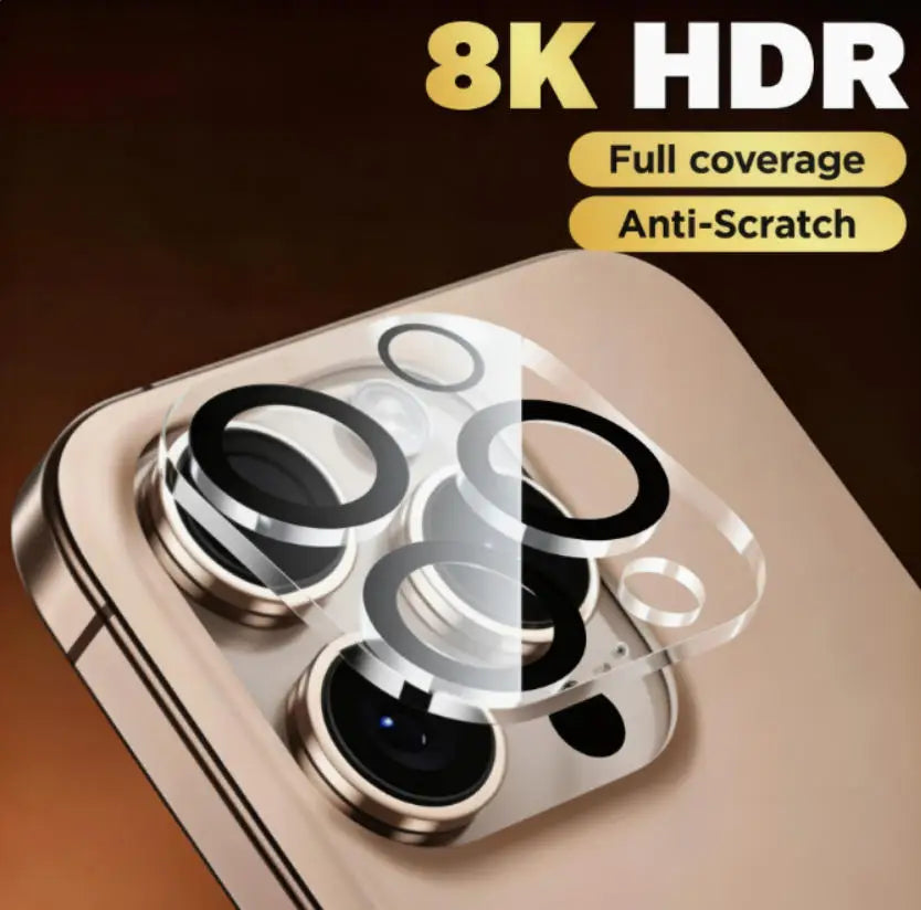 Joyroom HD lente protectora de vidrio para iPhone 17 Pro Max Protector de cámara trasera vidrio templado para iPhone 16 15 14 Pro Max Len Film