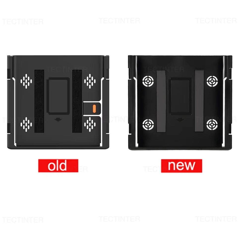 Soporte Vertical con tapa de agarre para consola de juegos NS OLED/Switch, soporte para controlador de Joystick, accesorios para Nintendo Switch