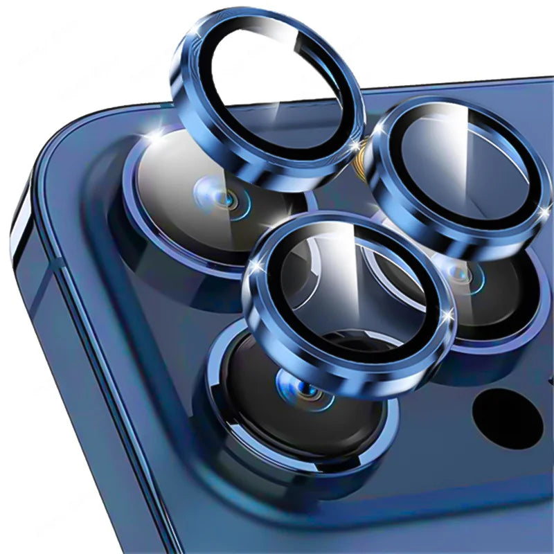 Protector de lente de cámara para iPhone 17 16 13 12 11 Pro Max Mini lente de cristal para iPhone Air 15 14 Pro Max 16 Plus accesorios de teléfono