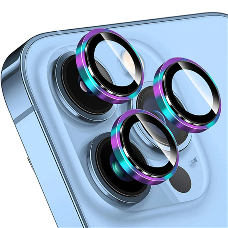 Protector de lente de cámara para iPhone 17 16 13 12 11 Pro Max Mini lente de cristal para iPhone Air 15 14 Pro Max 16 Plus accesorios de teléfono
