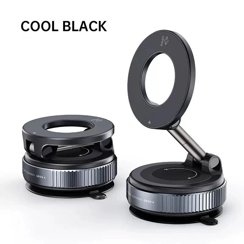 Soporte Magnético Plegable para Teléfono de Coche con Ventosa de Vacío, para Transmisiones en Vivo, Grabación y Navegación, para Consola Central