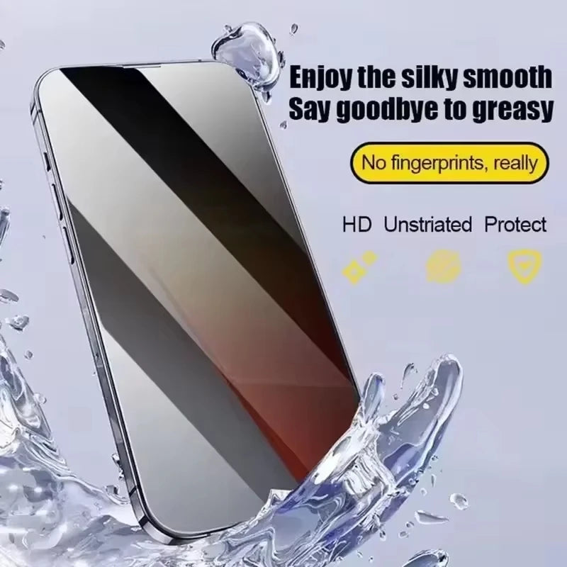 Protector de pantalla de privacidad con revestimiento oleofóbico para Xiaomi Redmi Note 13, 14, 12, 11, 10 Pro, Redmi 13C, 15C, 14C, 12C, cristal antiespía, 1-5 unidades
