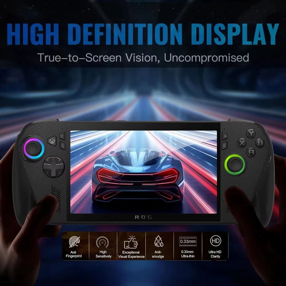 Película protectora de vidrio templado HD para consola portátil Asus ROG Ally y Rog Xbox Ally/X, Protector de pantalla antiarañazos, 1/2/3 Uds.