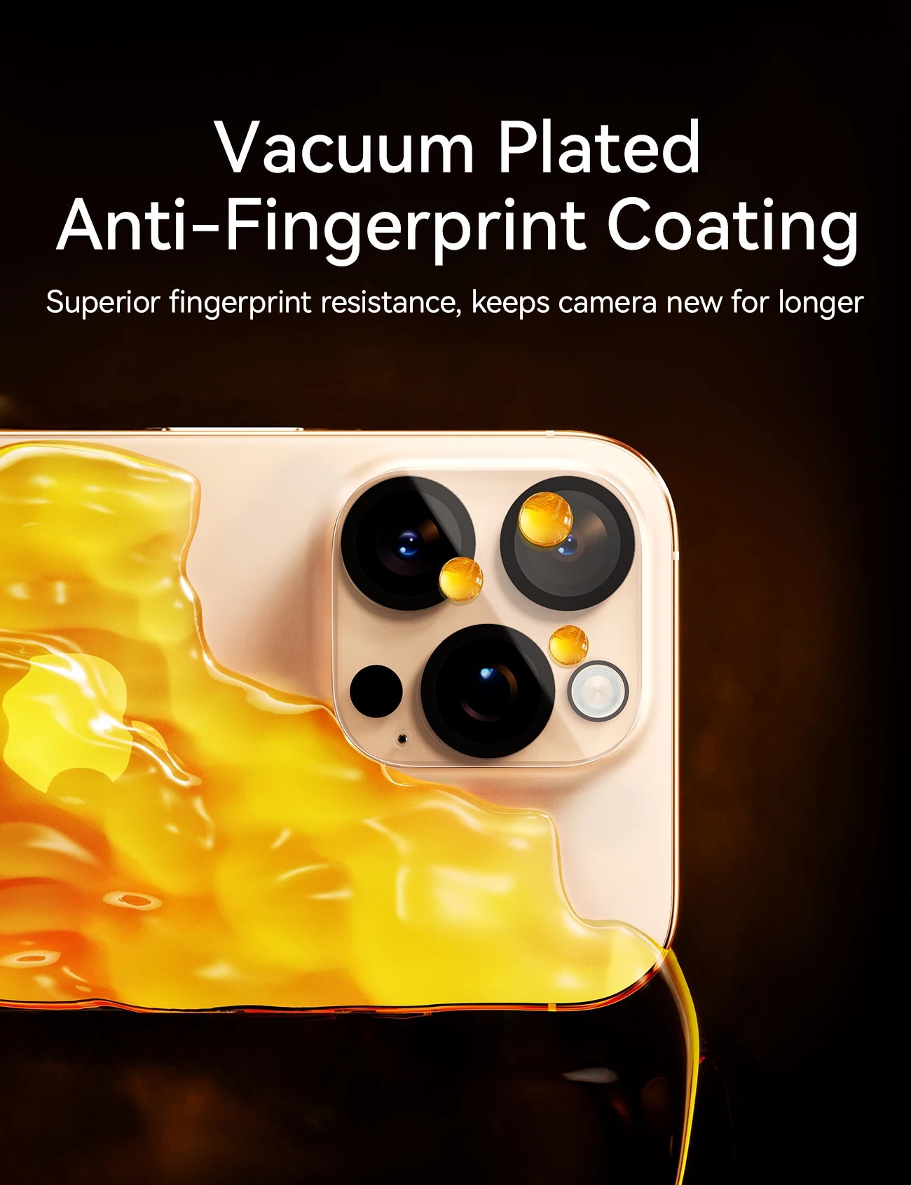 Joyroom HD lente protectora de vidrio para iPhone 17 Pro Max Protector de cámara trasera vidrio templado para iPhone 16 15 14 Pro Max Len Film