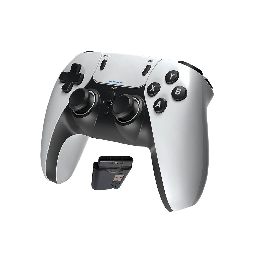Control Inalámbrico para Juegos - Consola de Juegos Portátil con Gamepad de Entretenimiento para PS1 PS2 PS3 PC Android