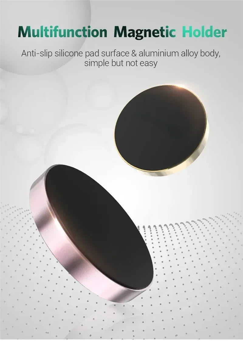 Soporte magnético universal para teléfono móvil, soporte adhesivo para salpicadero y parabrisas, para iPhone, Samsung, Xiaomi, Huawei, GPS