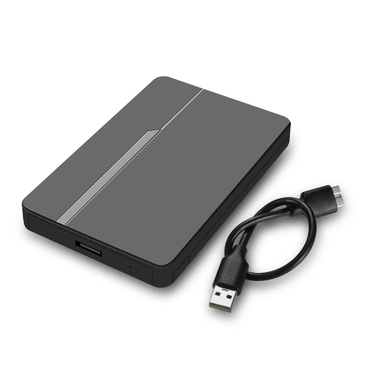 Caja ssd Rouhong, carcasa de disco duro externo de 2,5 ", carcasa de disco duro USB 3,0 de 6TB, compatible con disco duro SATA SSD de 7mm y 9,5mm para ordenador portátil y PC