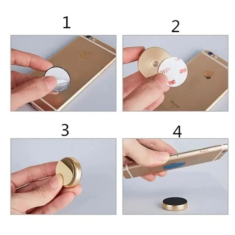 Soporte magnético universal para teléfono móvil, soporte adhesivo para salpicadero y parabrisas, para iPhone, Samsung, Xiaomi, Huawei, GPS
