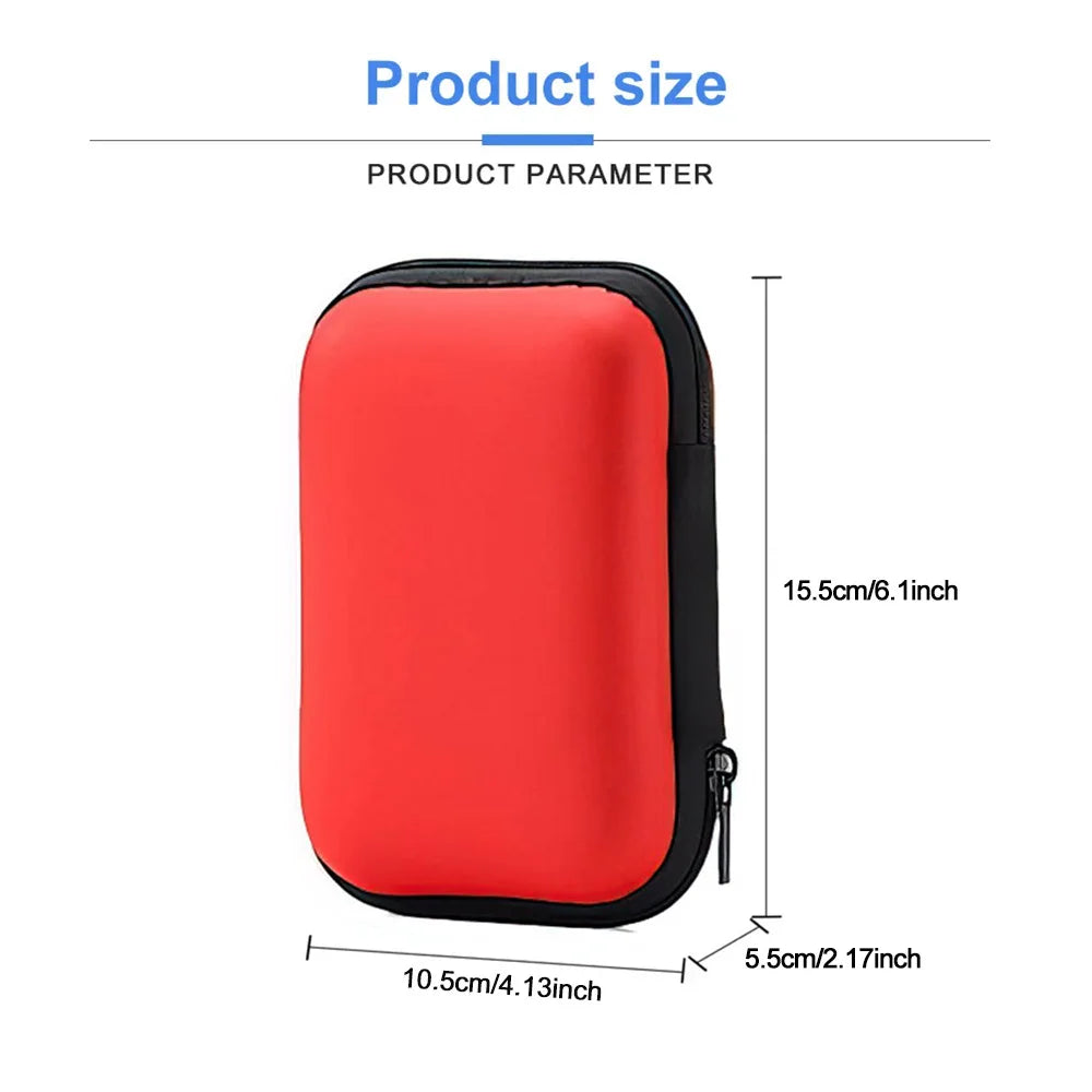 Bolsa de almacenamiento de Estuche de transporte para consola de juegos portátil FC/GB300/R36s, Mini reproductor de juegos Retro de viaje, caja protectora portátil