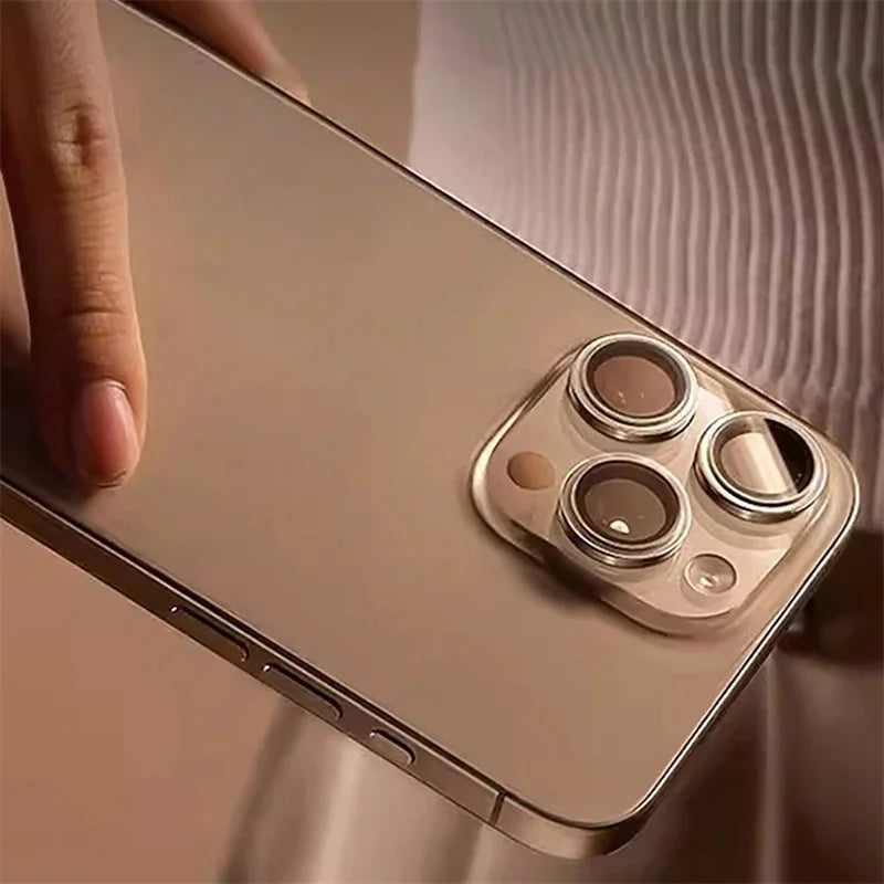 Protector de lente de cámara para iPhone 17 16 13 12 11 Pro Max Mini lente de cristal para iPhone Air 15 14 Pro Max 16 Plus accesorios de teléfono