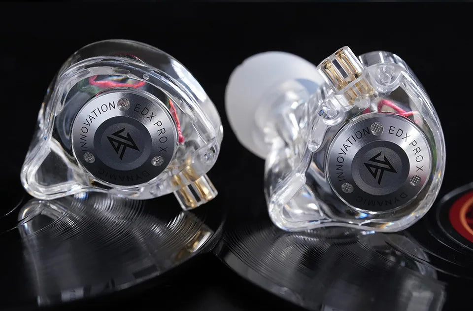 KZ-auriculares EDX PRO X Dynamic Drive, cascos de graves HIFI para DJ, deportivos, con cancelación de música